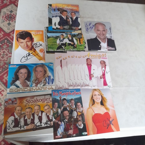 Autogrammkarten - 20,