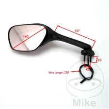 Spiegel schwarz rechts JMP -