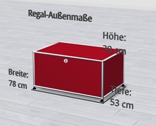 USM Haller Lowboard Rot  1