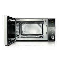 Caso MG 20 menu Mikrowelle Grill Edelstahlgehäuse Glasdrehteller 800 Watt 20L