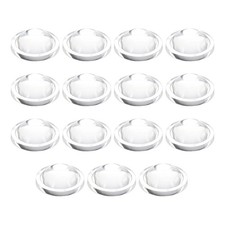 Flache konvexe Linse mit