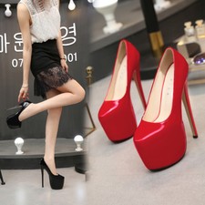 18cm Men Heels Pumps Platform