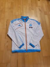 Vintage Adidas Marseille Trackjacket Zipper S Weiß Orange Blau