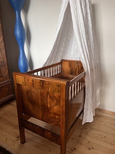 Biedermeier kinderbett wiege - biedermeier,