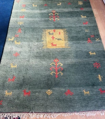 Teppich vintage gabbeh - teppich,