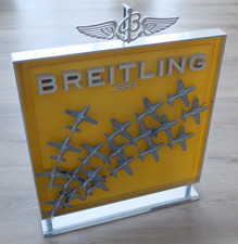BREITLING Display Werbe Aufsteller " Flying B " Flugzeug Airplane Werbung