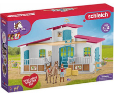 SCHLEICH® Spielwelt HORSE CLUB, Reiterhof Starter Set (72222) 75-tlg neu