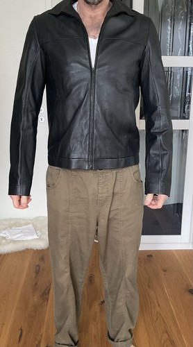 Hugo boss lederjacke xxl - hugo,