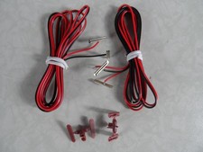 Konvolut Kabel mit Gleisschuhe und Isolierschuhe 1:160 Spur N 654B