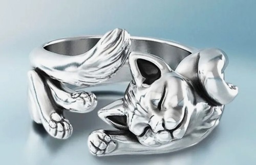 Fingerring katzen cute ringe - fingerring, ,