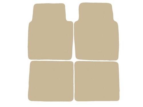 Beige fußmatten velour für - beige,