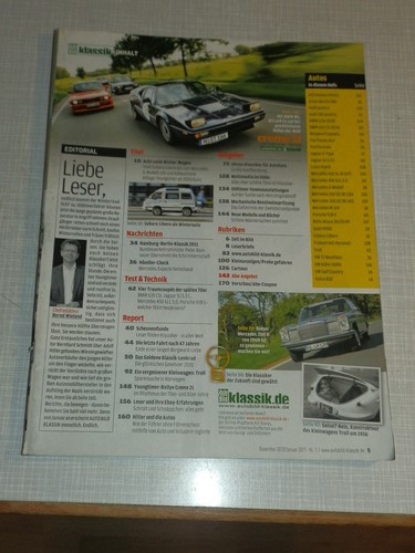 Auto bild klassik 2011 - bild, 1/2011,