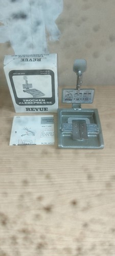 Revue trocken klebepresse - klebepresse,