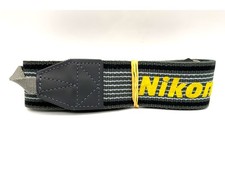Nikon Gurt grau/gelb Tragegurt Carrying strap Trageriemen