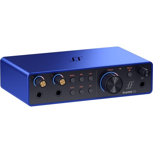 Focusrite scarlett 2i2 4th - 4th, gen