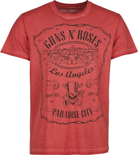 Guns roses shirt herren - guns, n'