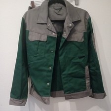 PIONER-Workwear  Arbeits-Berufs-Bund-Jacke, COLOR WAVE grau/grün Gr. XS