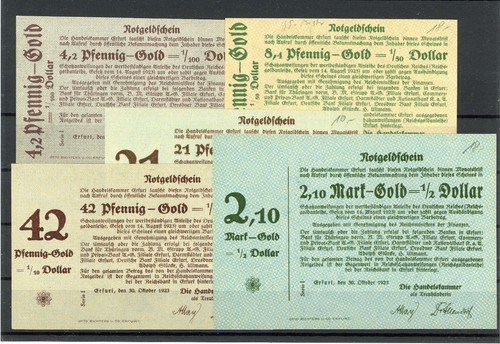 Erfurt scheine - erfurt, 5