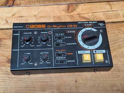 Boss rhythm vintage - boss, dr-55