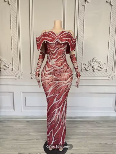 Rotes owambe kleid - owambe,