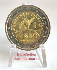 2 Euro Italien 2015 ,"Expo Mailand", bfr. aus Rolle