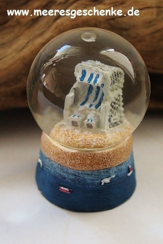 Maritime deko schneekugel - maritime,