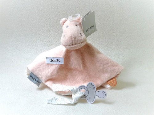 Nattou nilpferd hippo - nilpferd, rosa