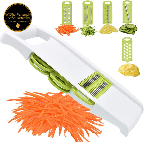 Gemüsehobel 1 mandoline - 5-in-1,