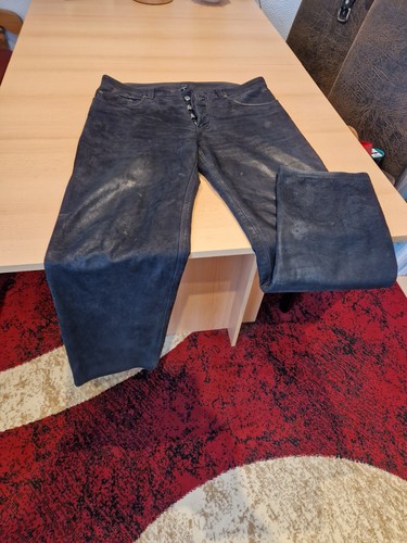 Lederjeans herren - lederjeans,