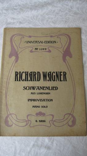 Klaviernoten richard wagner - klaviernoten:,