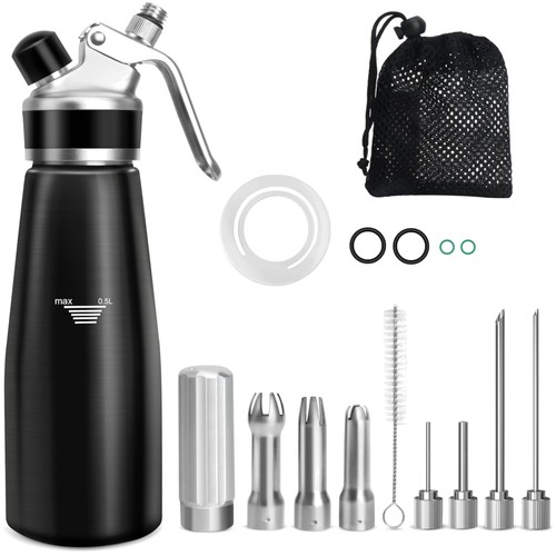 Sahnespender aluminium 500ml - sahnespender,