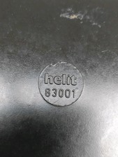 HELIT 83001 Bakelit Zettelbox 11.5 cm breit, 8.5 cm tief, 3 cm hoch schwarz