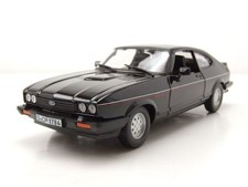 Ford Capri 2.8 Injektion MK II 1982 schwarz Modellauto 1:24 Bburago