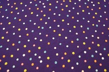 Jerseystoff Stenzo Textiles  150cmx50cm  Digitaldruck Punkte marine 20244-15