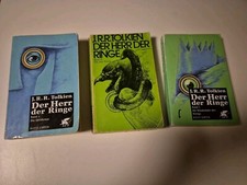 Der Herr der Ringe 1-3 Hobbit Presse Klett Cotta, Bd.1+3 Krege, Bd.2 Carroux TB.