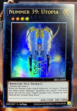 ✅ Yu-Gi-Oh! Nummer 39: Utopia BROL-DE059 Ultra Rare 1. Auflage Deutsch Near Mint