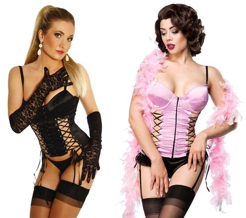 Satin straps corsage - satin, straps-corsage