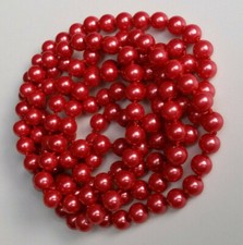 verschlusslose Mode-Perlenkette ca. 140 cm Farbwahl AR