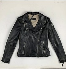 Lederjacke Gr.S/M oder 36/38 schwarz Freaky Nation