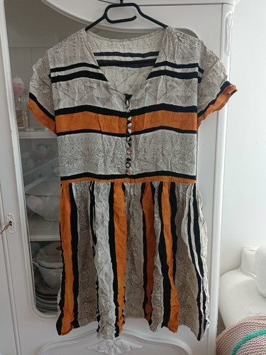 Vintage hippie stil - hippie-stil, kleid