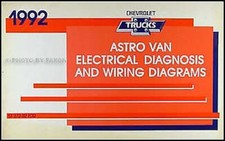 1992 Chevy Astro Van Wiring