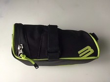 BULLS | Fahrrad Satteltasche Klettverschluss | schwarz-grün | neu & unbenutzt