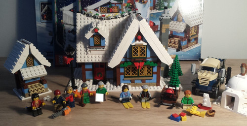 Lego witer village - lego,