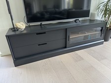 TV Lowboard „James“ aus Kiefer & Nussbaum Schwarz