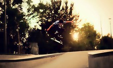 POSTER XXL POP ART SKATEBOARD LONG BOARD JUMP STREET ABSTRAKT BIS 150x90