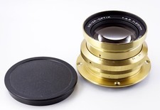 Großformat Objektiv MEYER-OPTIK 4.5/210 MADE IN GERMANY 210mm F4.5 MESSING BRASS