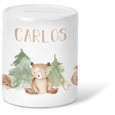 Bedruckte Spardose für Kinder