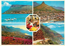 73048781 Cape Town Kaapstad Kapstadt Surfers at Fish Hoek View of Sea Point Camp