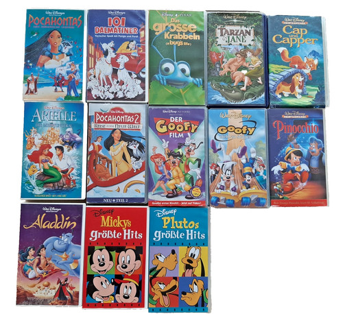 Walt disney uvm vhs - disney, uvm.