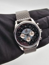 Breitling Transocean Chrono Unitime World Time Full Set -rare-